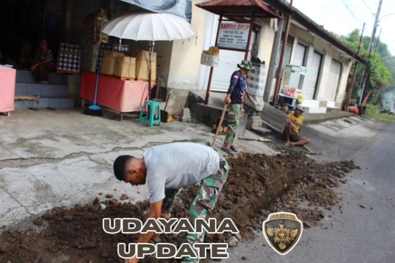 Kadus: Warga Siap Gotong Royong Sukseskan Pipanisasi TMMD ke-125