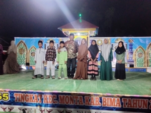 Koramil Monta Jaga Keamanan, Penutupan MTQ ke-55 Berjalan Lancar dan Meriah