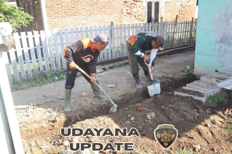 Satgas TMMD Bangun Pondasi Pagar Pustu Kalabeso, Tingkatkan Layanan Kesehatan Warga