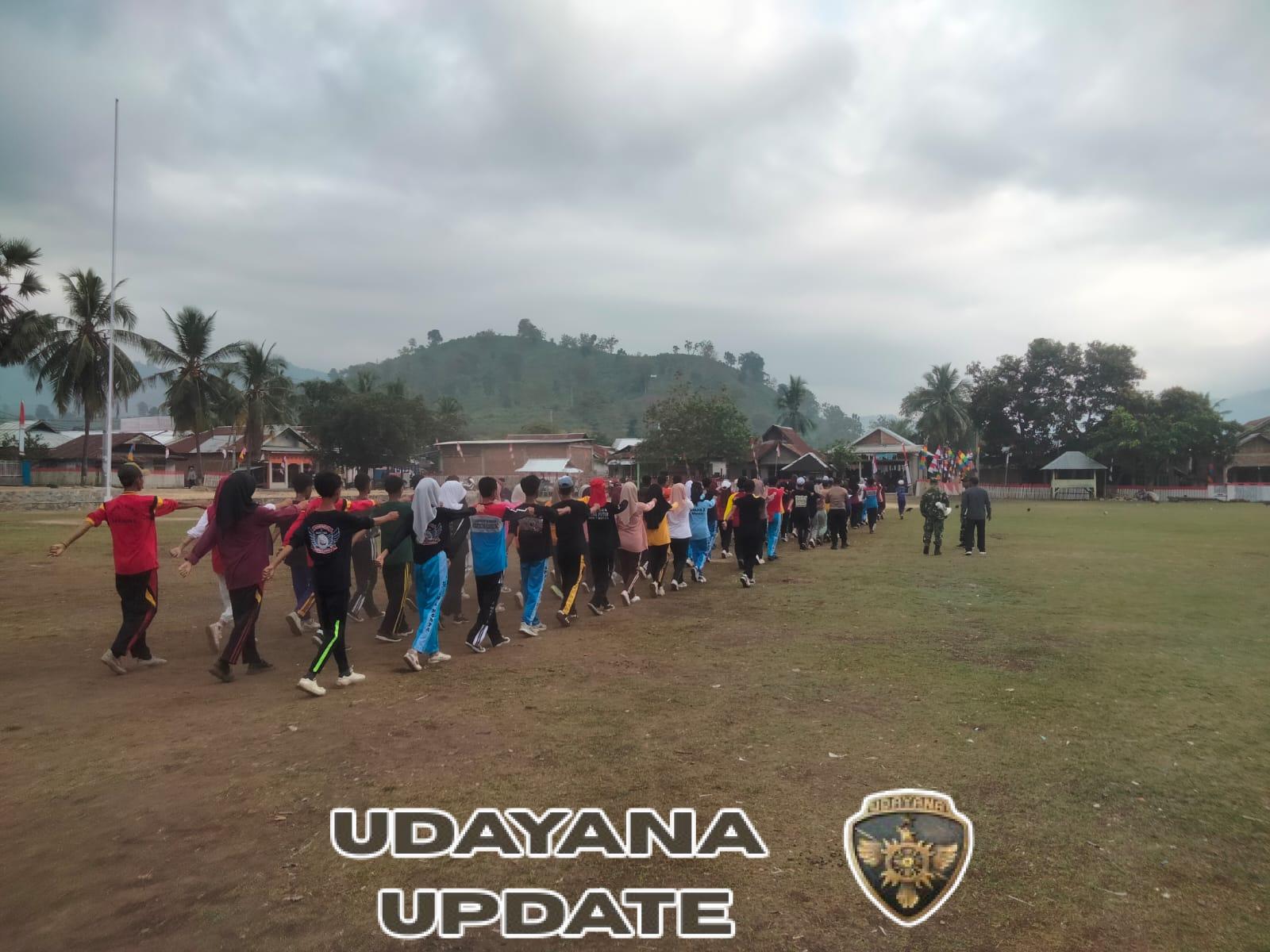 Koramil Monta Rutin Gelar Pelatihan Paskibra Sambut HUT RI ke-80