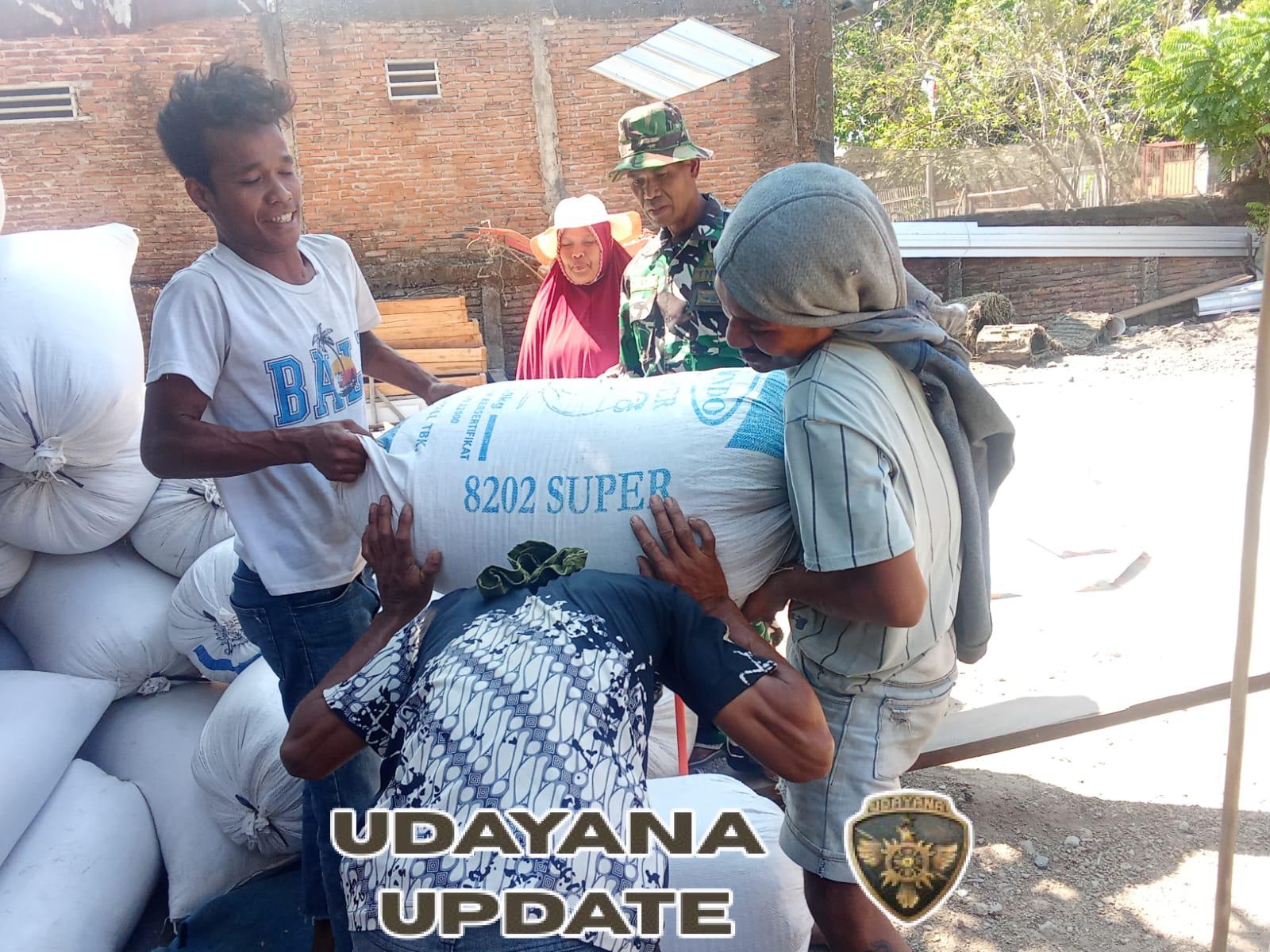 Serka Ibrahim Dampingi Penyerapan Gabah 7.604 Kg di Desa Samili, Woha