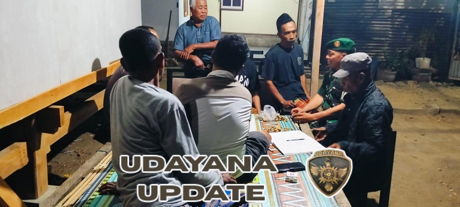 Koramil 1628-01/Taliwang Gelar Patroli Jaga Kamtibmas di Wilayah Binaan