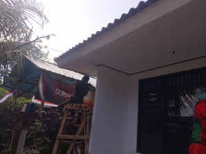 Kodim Klungkung Tuntaskan Rehab RTLH Wayan Ngeni