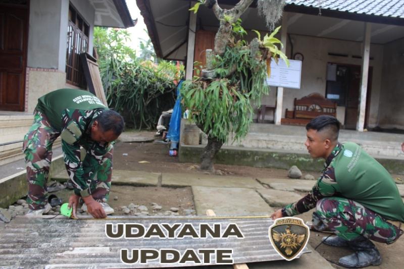 Warga Bersyukur, MCK Direhab Melalui Program TMMD Ke-125