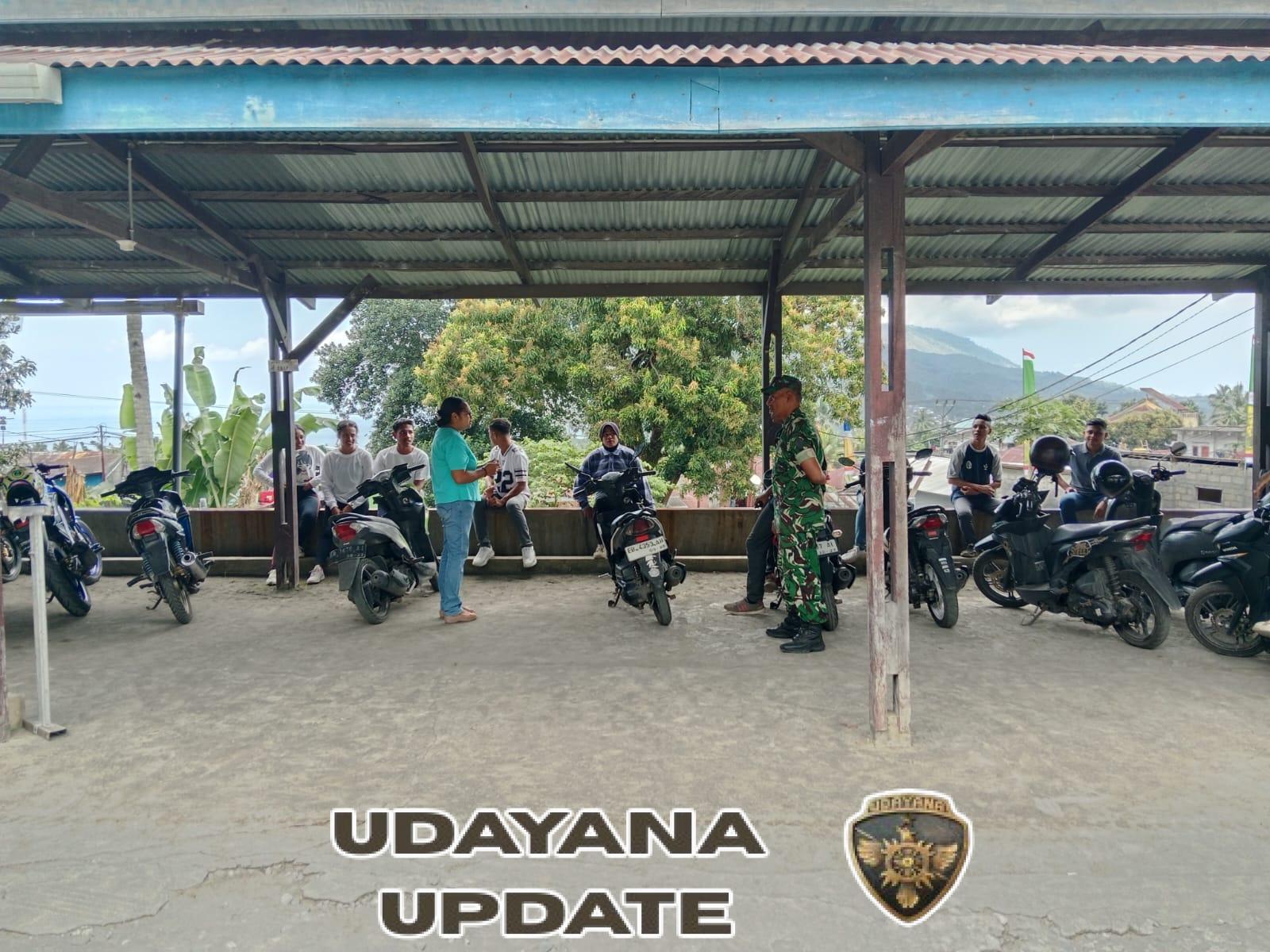 Jelang HUT RI ke-80, Babinsa Koramil 1602-01/Ende Monitoring Persiapan LBB Mahasiswa