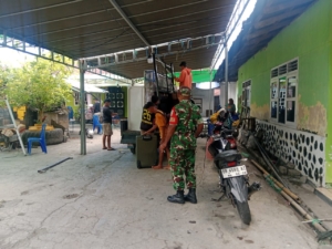 Serka Abdullah M. Ambry Bangun Kebersamaan dengan Warga melalui Komsos dan Pamwil