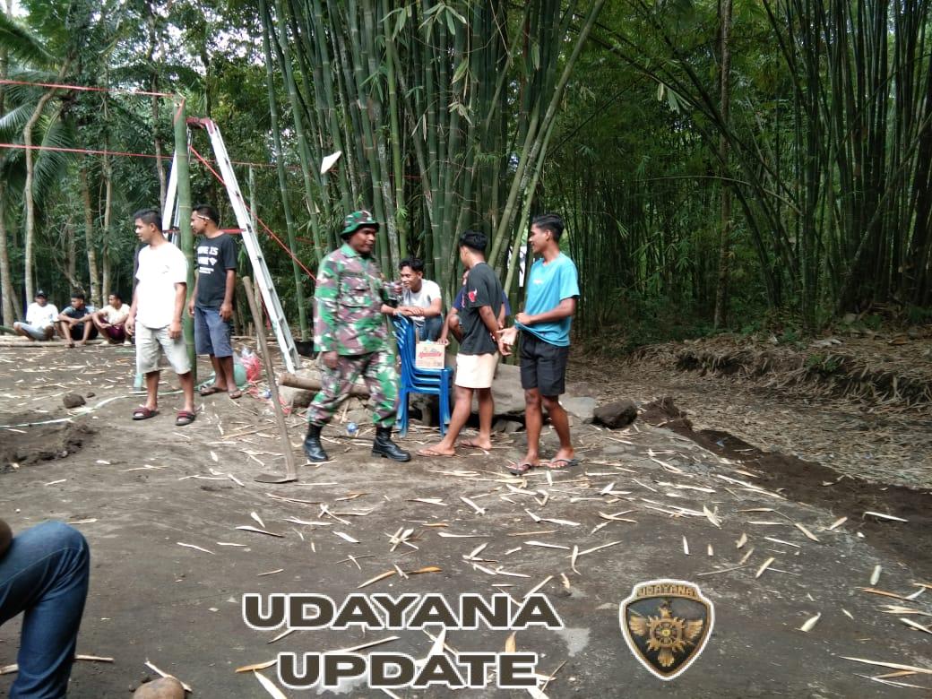 Masyarakat Desa Kuru Sare Sambut Antusias Kehadiran Babinsa Koramil Detusoko