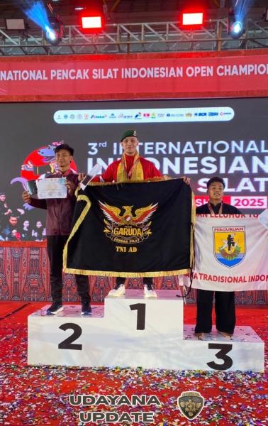 Prajurit Kodam IX/Udayana Raih Emas dan Pesilat Terbaik di Kejuaraan Internasional