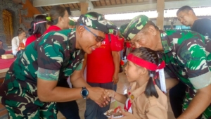 Terima Kejutan Ulang tahun, Dandim Klungkung Sampaikan Tidak Ada kata Terlambat Untuk Kebaikan