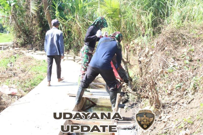 Perbekel Desa Batuan Apresiasi TMMD Bantu Pulihkan Aliran Air ke Sawah Petani