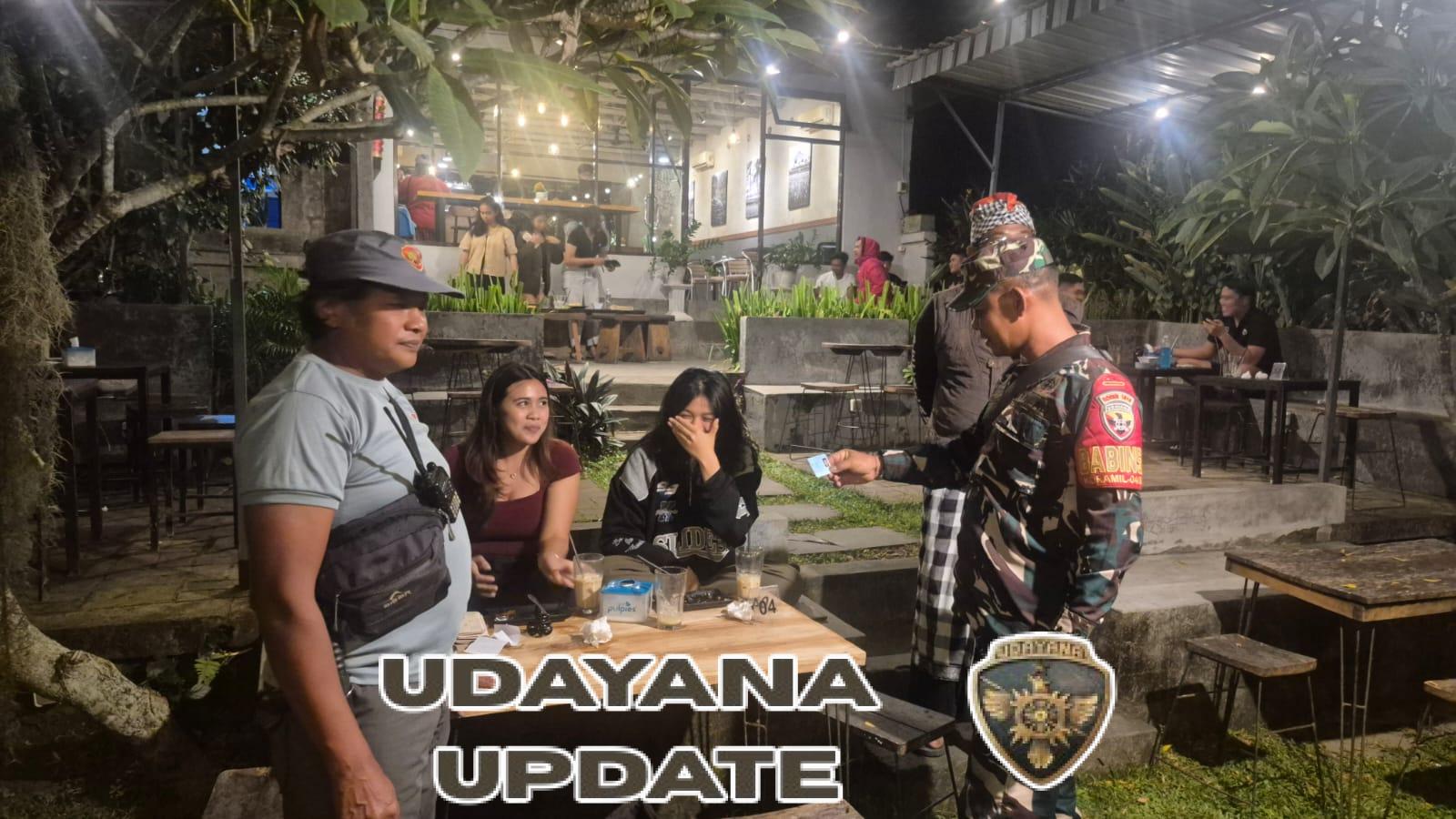 Babinsa dan Pecalang Kawal Tertib Administrasi Kependudukan di Desa Bona