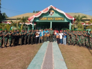 Dandim 1614/Dompu Apresiasi Atlet ASTA Raih 3 Emas di FORNAS VIII NTB