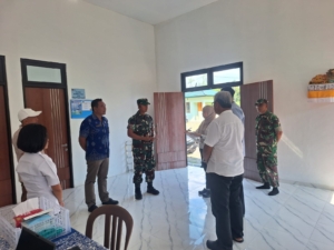 Pastikan pengelolaan limbah  sesuai standar, Dandim 1623/Karangasem Dampingi Kunjungan tim pengawas di SPPG Karangasem.