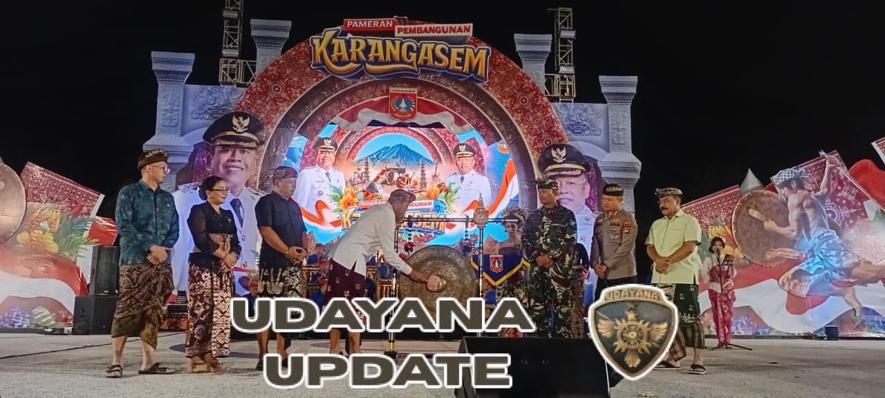 Pembukaan Pameran ekonomi kreatif, Dandim 1623/Karangasem berharap dapat menjadi peluang bisnis bagi Masyarakat.