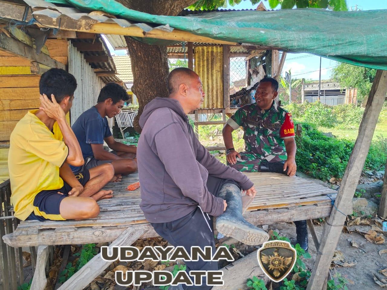 Babinsa Desa Kore Ajak Warga Jaga Silaturahmi dan Harmoni Sosial