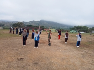 ‎Generasi Muda Orong Telu Ditempa Lewat Pelatihan Paskibraka dan Wawasan Kebangsaan