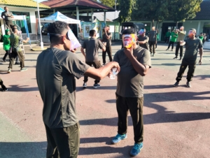 Kodim 1602/Ende Buka Turnamen Voli Meriahkan HUT ke-80 RI