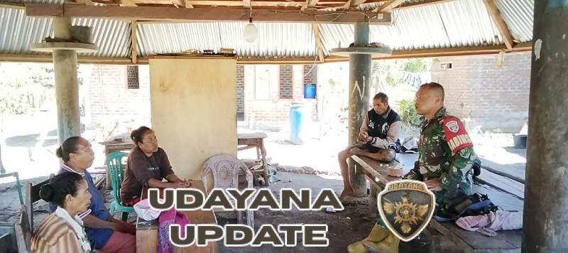 Sertu Ambrosius Aktifkan Peran Babinsa di Desa Sainiup Demi Ketertiban Wilayah