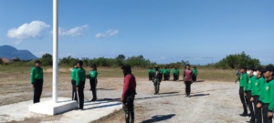 Persiapan HUT RI ke-80: Paskibraka Manggarai Timur Dilatih oleh TNI