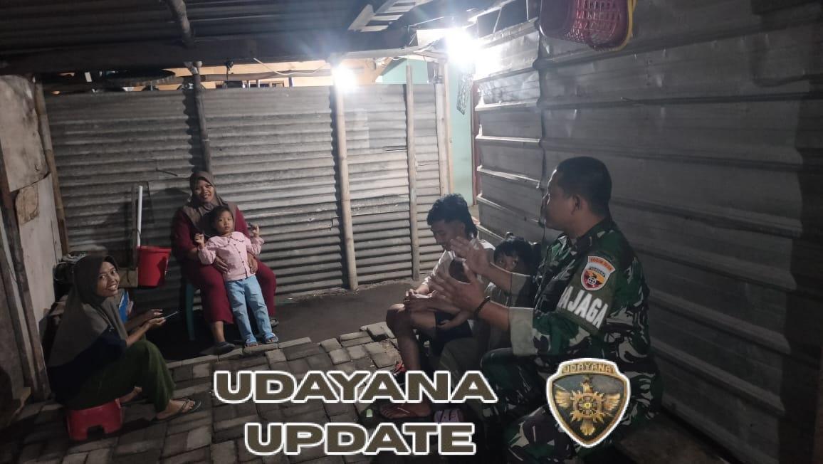 Piket Koramil 1628-02/Sekongkang Laksanakan Patroli Malam Jaga Kondusifitas Wilayah