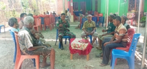 Sirih Pinang Jadi Simbol Keakraban Babinsa dan Warga Bitefa