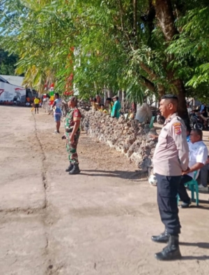 Wakili Danramil Batituud Koramil/03 Batutua Hadiri Pembukaan Turnamen Sepak Bola