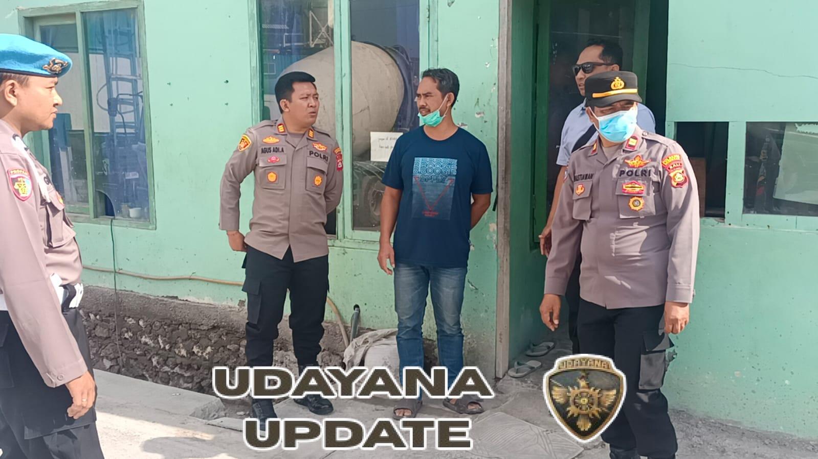 Kapolsek Denpasar Selatan Sambang ke PT. Merak Jaya Beton, Perkuat Sinergi dan Himbau Kamtibmas