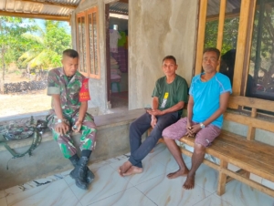 Babinsa Serma Yusuf Tungga Ajak Warga Tolama Waspada Musim Kemarau