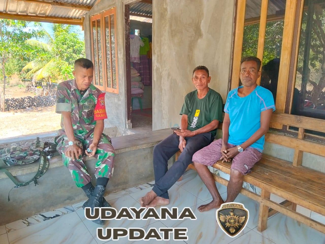 Babinsa Serma Yusuf Tungga Ajak Warga Tolama Waspada Musim Kemarau