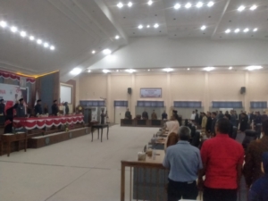 Danramil 1628-01/Taliwang Hadiri Rapat Paripurna DPRD Sumbawa Barat Bahas RAPBD 2025