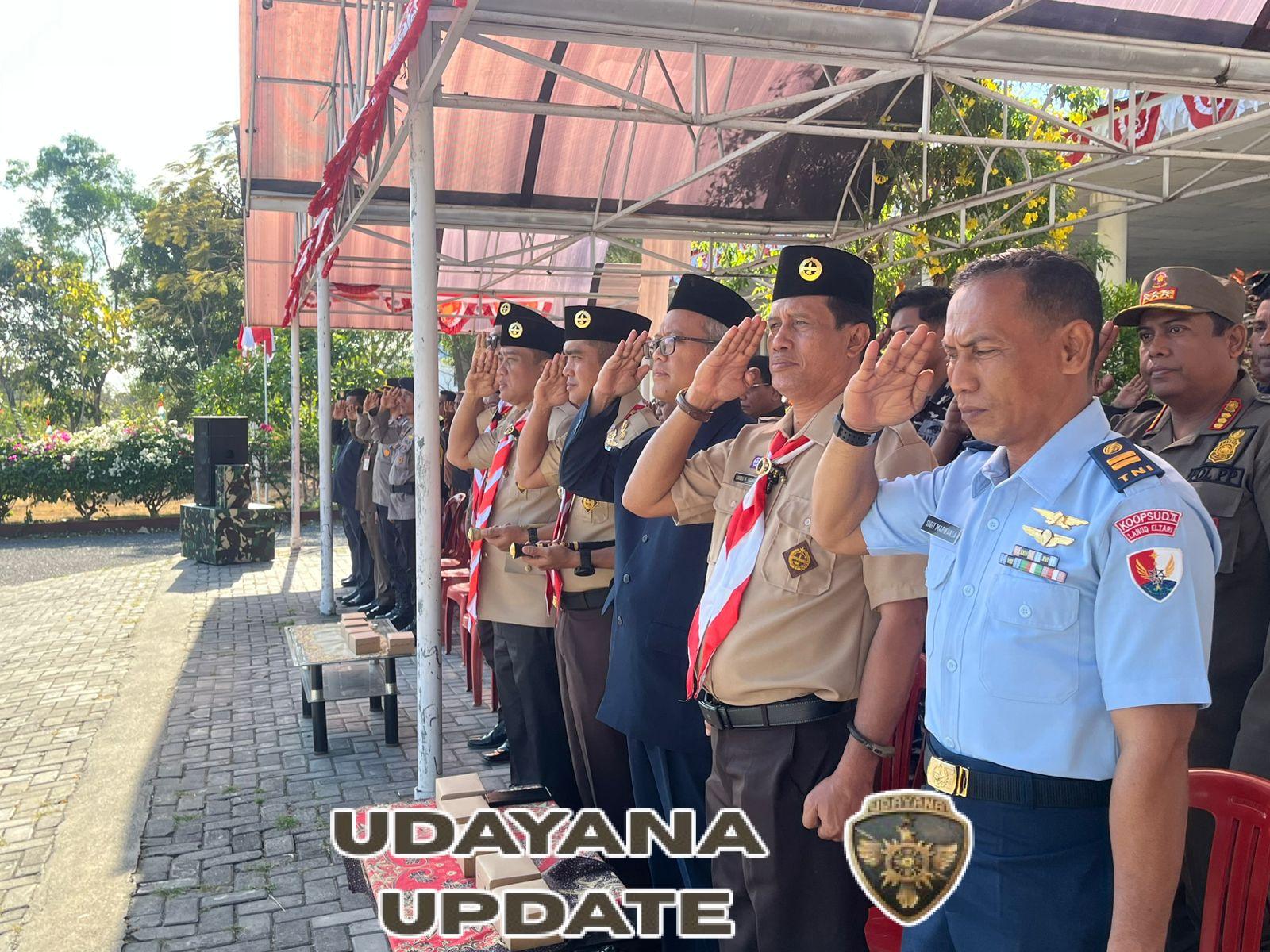 Wujudkan Generasi Tangguh, Dandim 1601/Sumba Timur Hadiri Peringatan Hari Pramuka