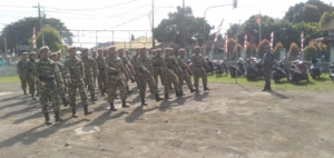 Kodim 1602/Ende Latih Komcad Jelang Upacara HUT RI ke-80