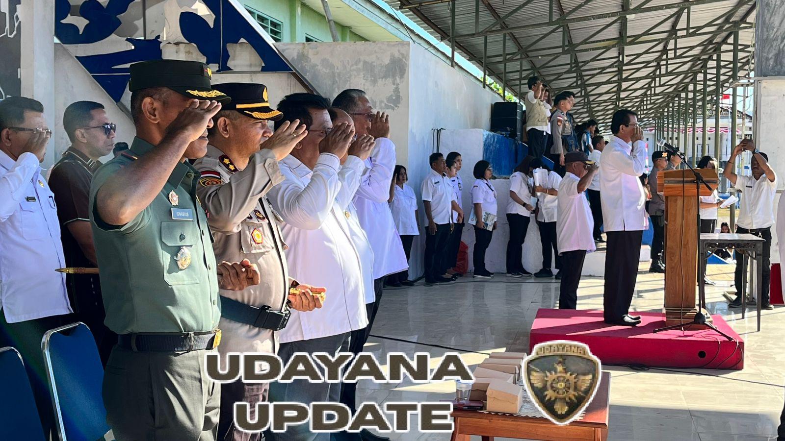 Dandim 1613/Sumba Barat Hadiri Gladi Kotor Upacara 17 Agustus