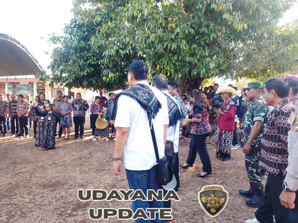 Danramil 03/Batutua Hadiri Peletakan Batu Pertama Pembangunan Sekolah
