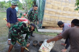 Perbekel Batuan: Jalan Usaha Tani TMMD 125 Bawa Manfaat Besar bagi Petani