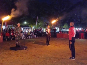 Dandim 1619/Tabanan Berikan Pembinaan pada Renungan Jiwa Paskibraka Kabupaten Tabanan