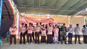 Semarak Penutupan Perkemahan Pramuka Ranting Taliwang, Babinsa Taliwang Turut Hadir