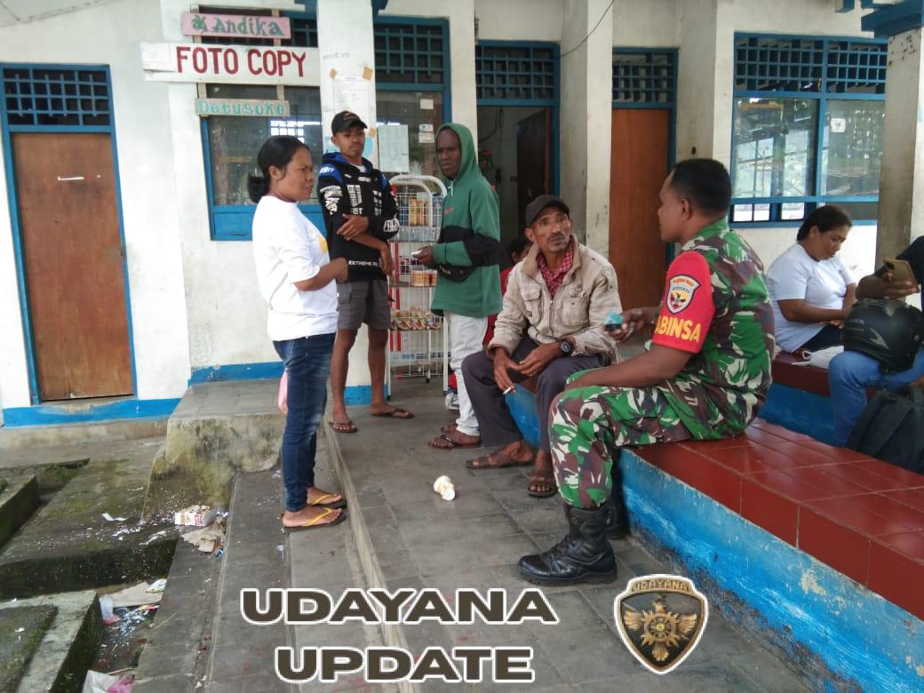 Komsos dan Pamwil Babinsa Koramil 1602-03 Detusoko Berjalan Lancar di Desa Kuru