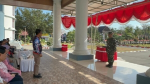 Kodim 1614/Dompu Pimpin Gladi Bersih Upacara HUT ke-80 RI di Lapangan Beringin Dompu