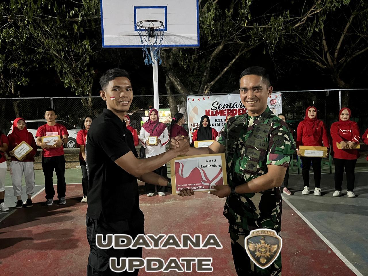 Meriahkan HUT RI ke-80, Kodim 1601/Sumba Timur Gelar Lomba Menyanyi Duet & Tarian Kreatif