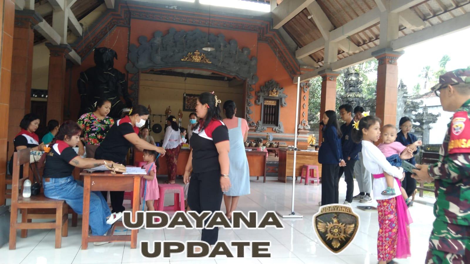 Babinsa Pikat Selalu Aktif Dampingi Posyandu Balita