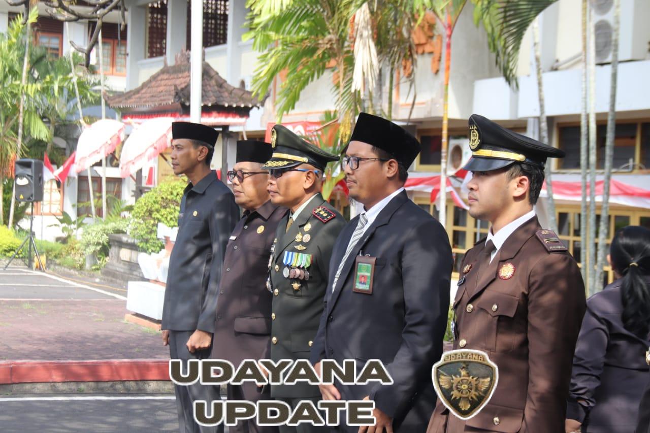 Dandim Klungkung Hadiri Upacara Pengukuhan Calon Paskibra Kabupaten Klungkung 2025