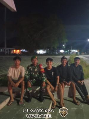 Koramil 1628-01/Taliwang Gelar Patroli Jaga Kamtibmas