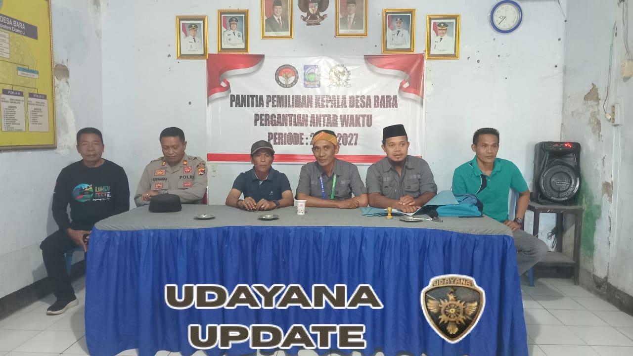Babinsa Desa Bara Kawal Penetapan Cakades PAW