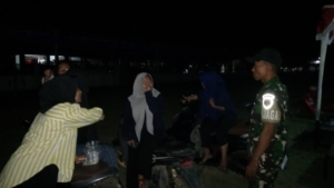 Koramil 1628-05/Jereweh Gelar Patroli Jaga Kamtibmas di Wilayah Binaan