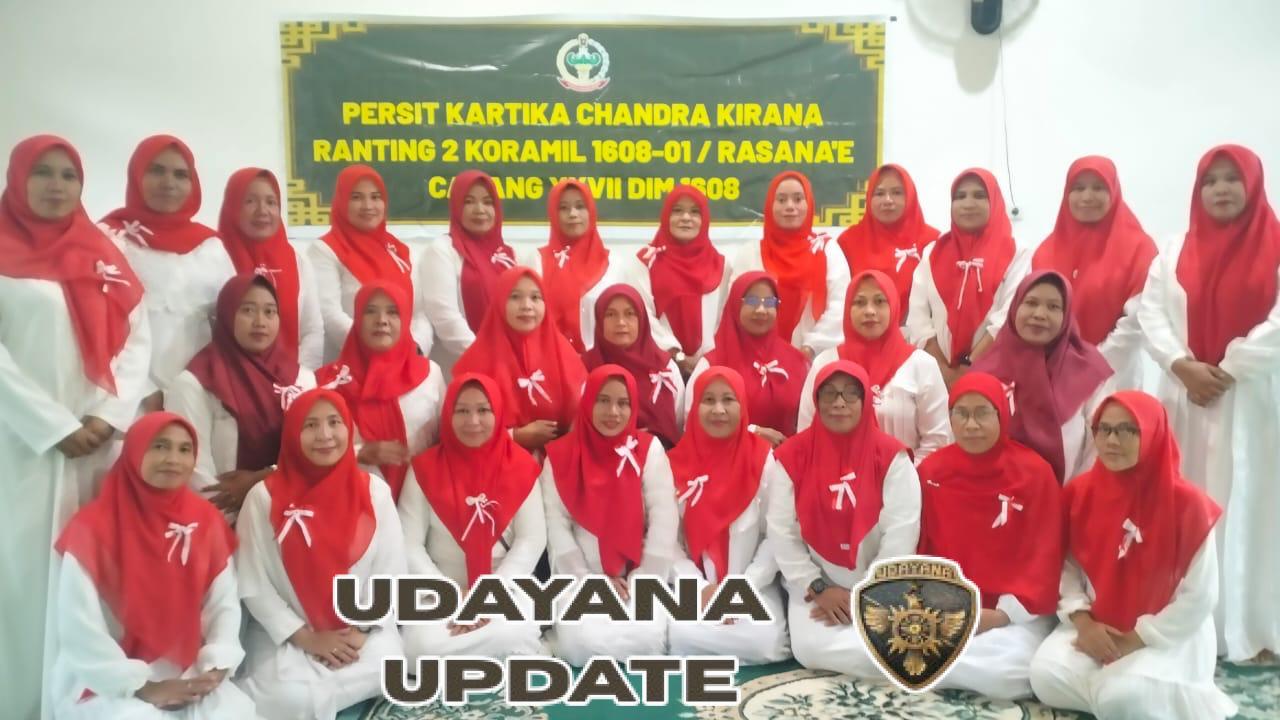 Ibu Persit Ranting 2 Koramil Rasanae Gelar Yasinan dan Doa Bersama