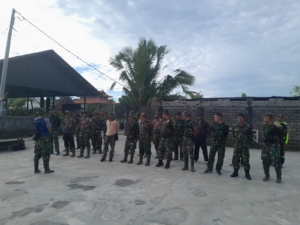 Apel Pengecekan Satgas TMMD, Wujud Disiplin dan Kekompakan TNI Bersama Rakyat