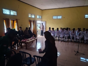 ‎Koramil 1607-03/Ropang Hadiri Pengukuhan Paskibraka Kecamatan Ropang Tahun 2025