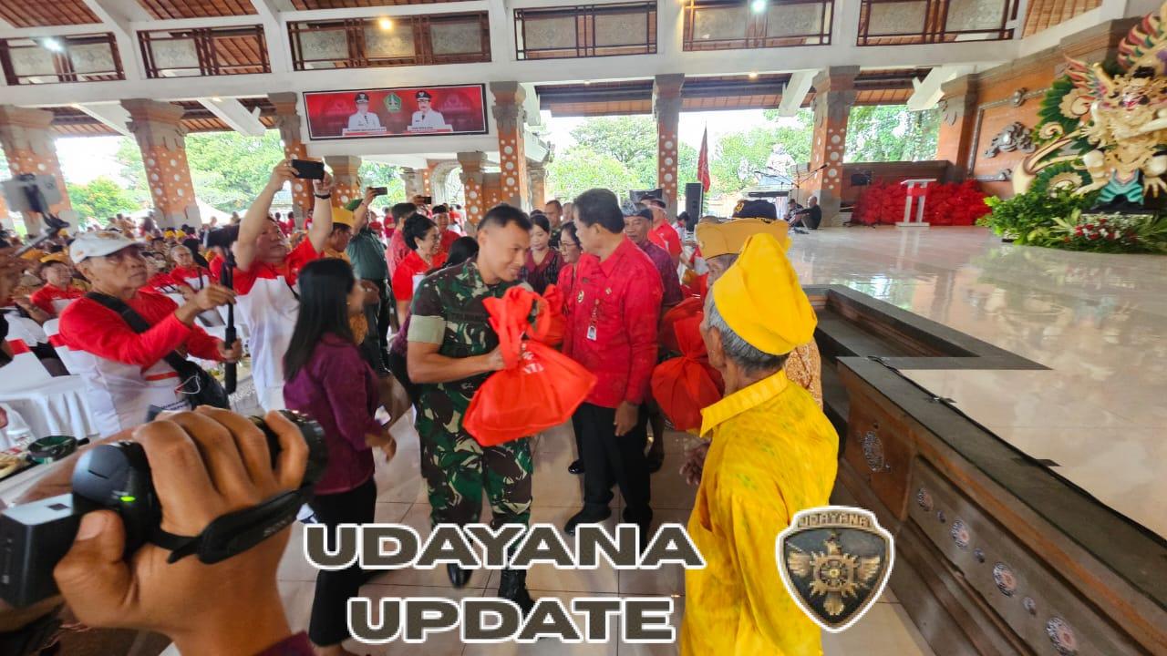 Dandim 1619/Tabanan Hadiri Bakti Bagimu Negeri di Tabanan