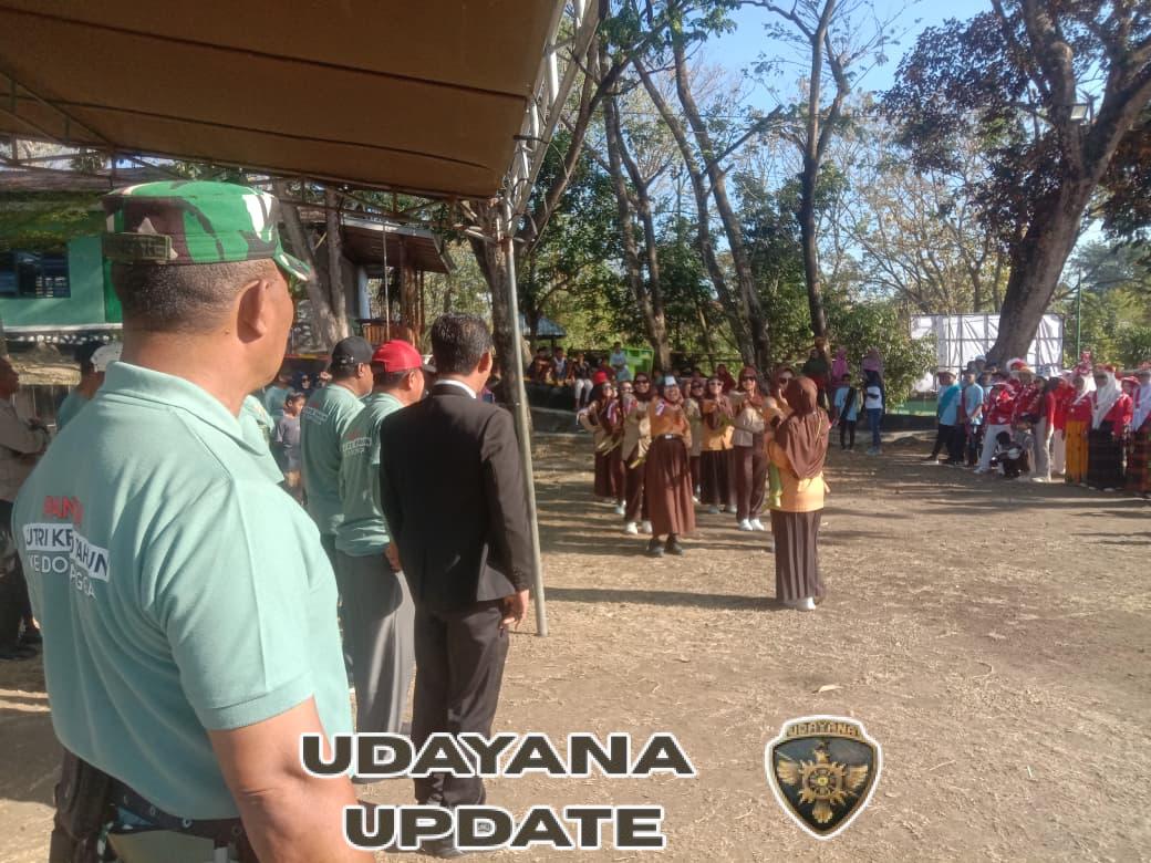 Kodim 1614/Dompu Kolaborasi dengan Pemda Gelar Lomba Gerak Jalan Unik Dorotangga